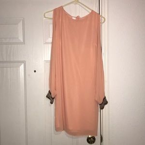 Peach dress